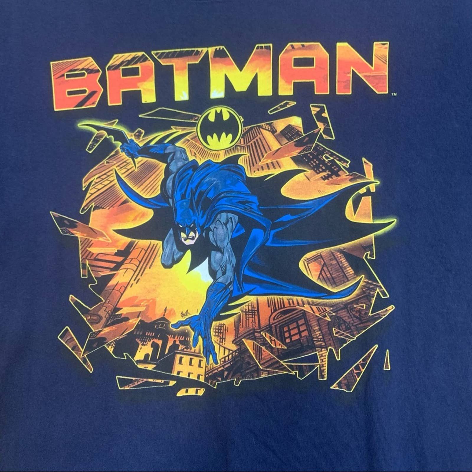 Batman Batman Vintage Style Graphic Tee Grailed