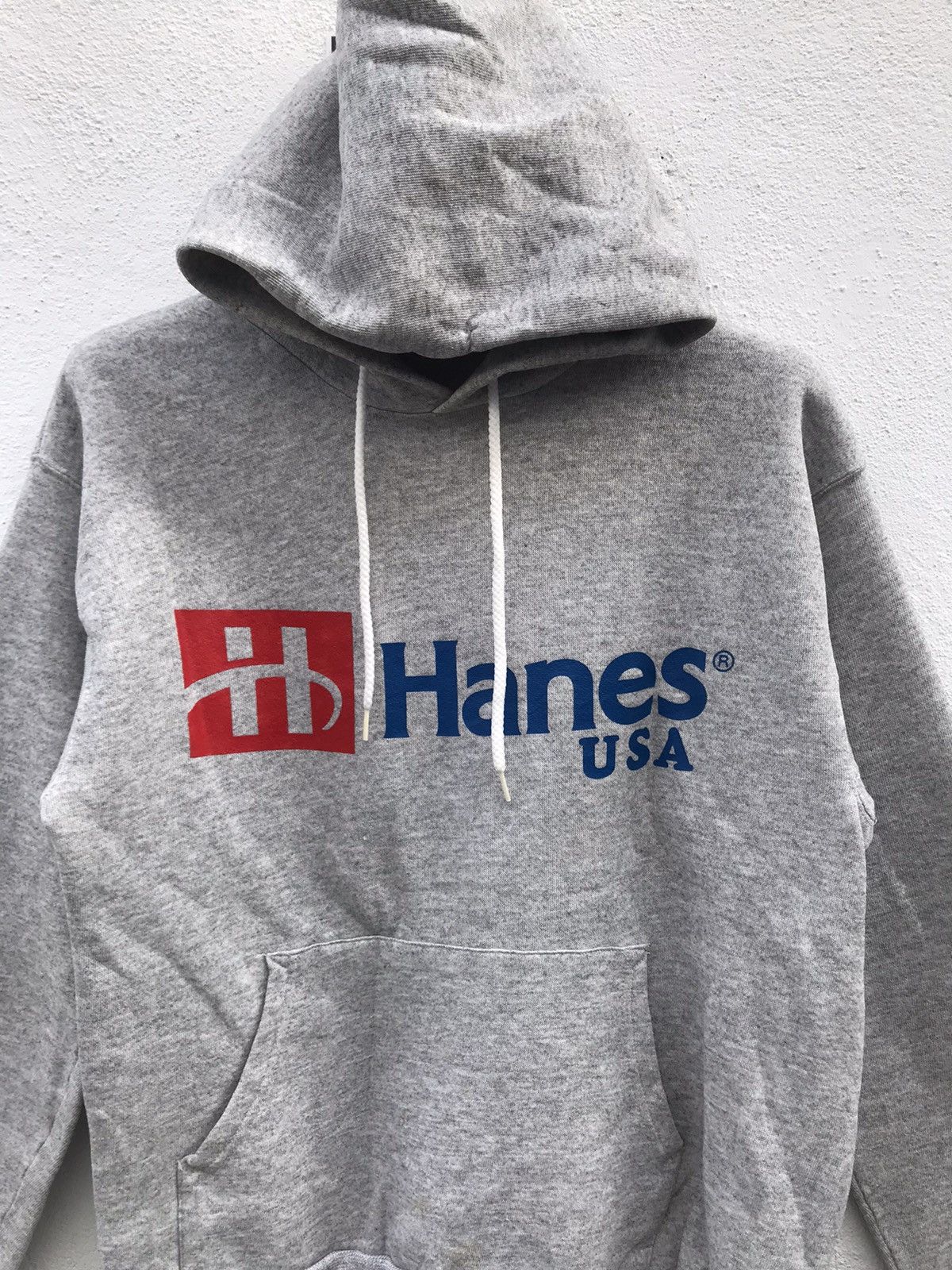 Hanes Vintage Hanes Usa Hoodie Sweatshirt Size US M / EU 48-50 / 2 - 2 Thumbnail