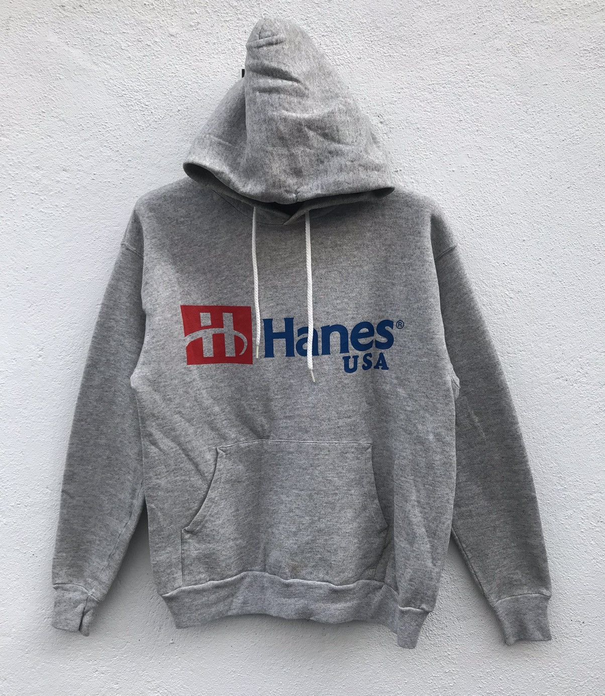 Hanes Vintage Hanes Usa Hoodie Sweatshirt Size US M / EU 48-50 / 2 - 1 Thumbnail