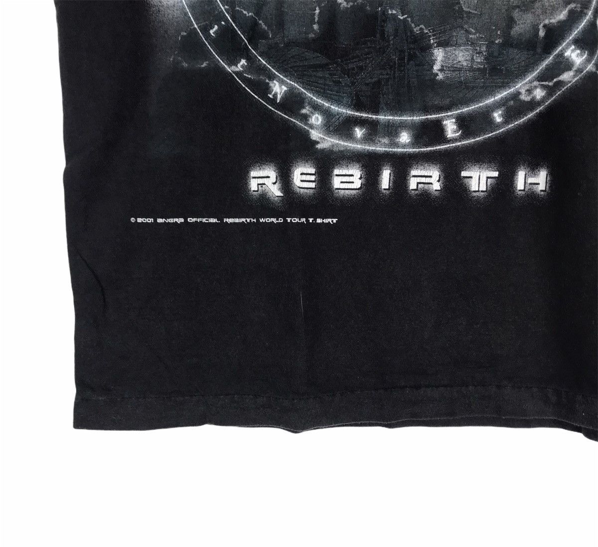 Band Tees Vtg 2001 Angra rebirth album promo tour metal band shirt Size US M / EU 48-50 / 2 - 3 Thumbnail