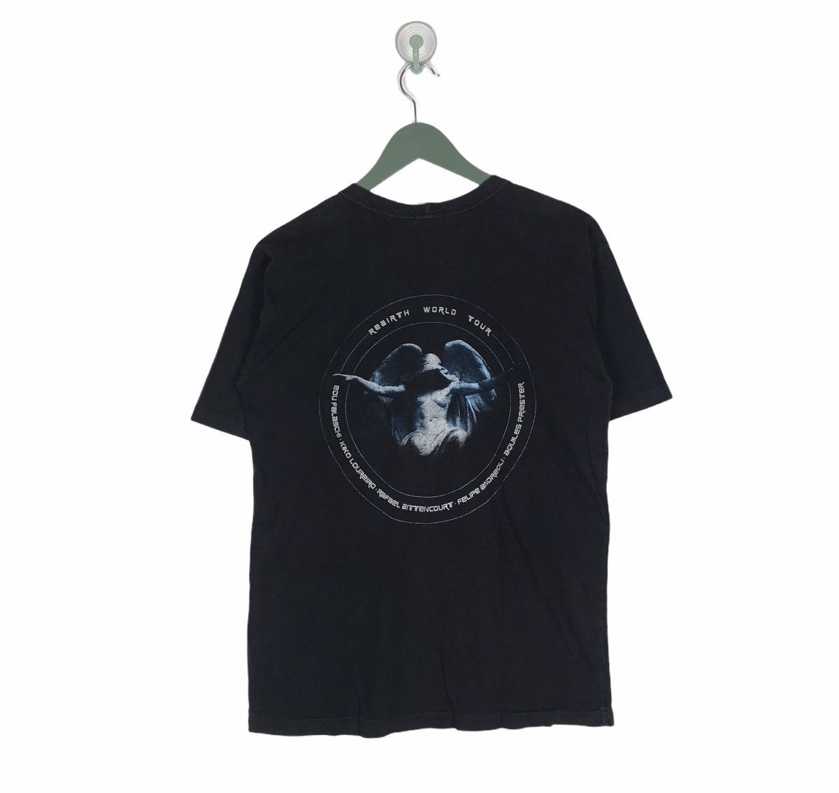 Band Tees Vtg 2001 Angra rebirth album promo tour metal band shirt Size US M / EU 48-50 / 2 - 4 Thumbnail
