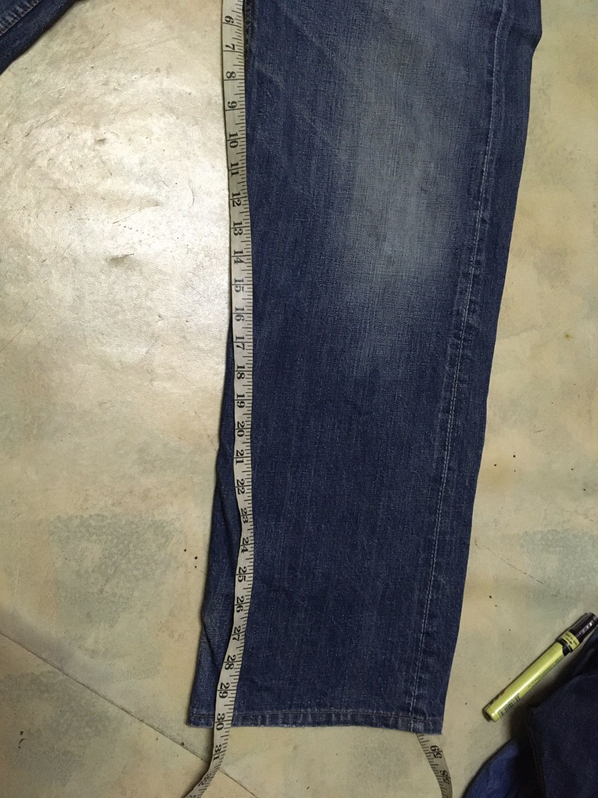 Levi's Vintage Levis Lot 504 Distressed Denim Jeans Size US 33 - 16 Thumbnail