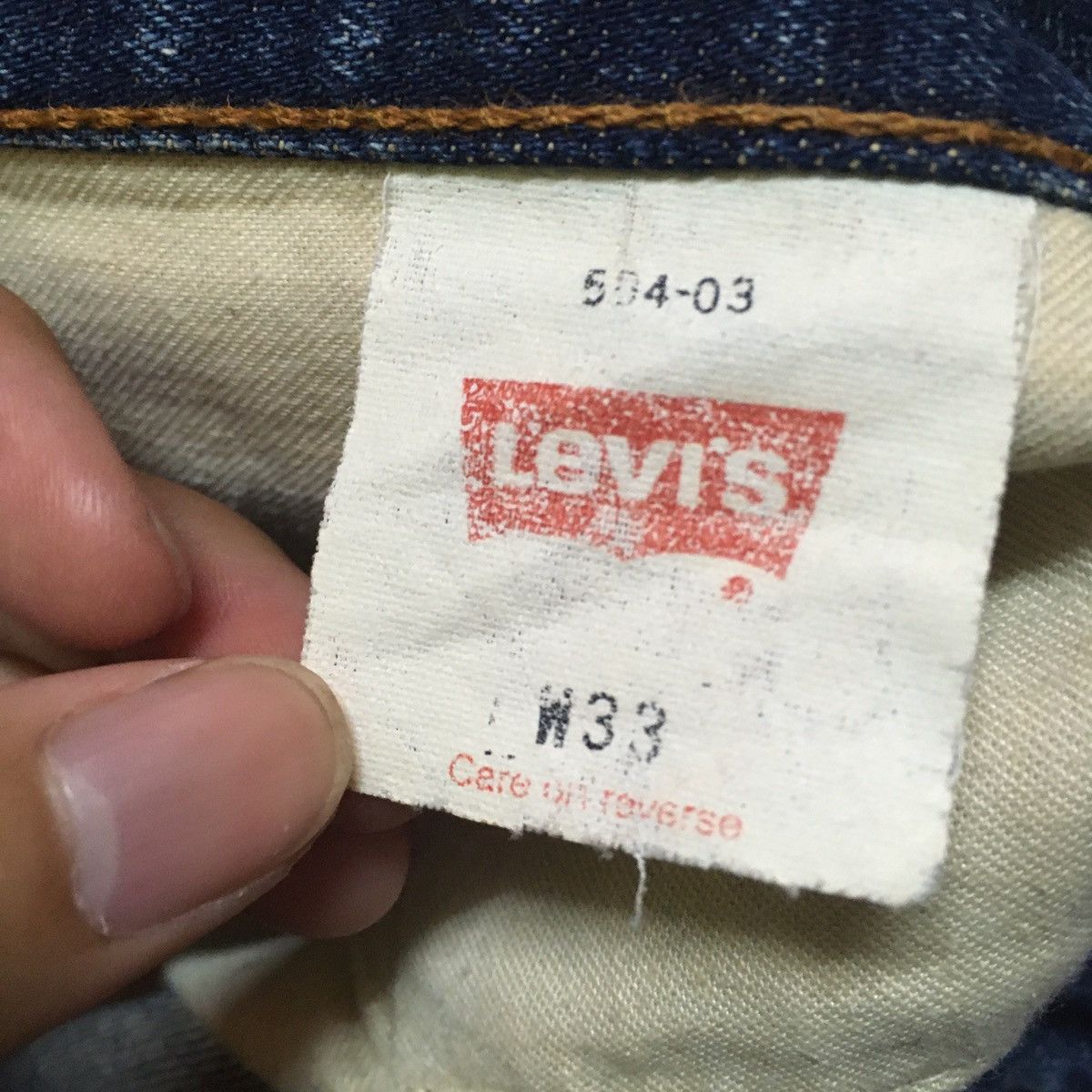 Levi's Vintage Levis Lot 504 Distressed Denim Jeans Size US 33 - 5 Thumbnail