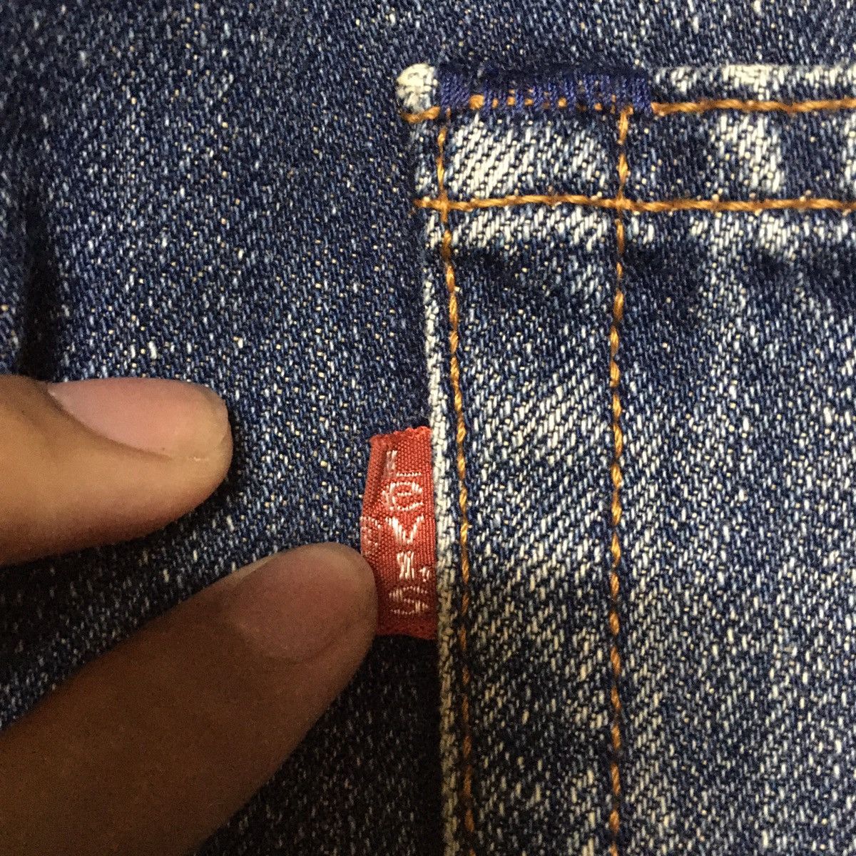 Levi's Vintage Levis Lot 504 Distressed Denim Jeans Size US 33 - 4 Thumbnail