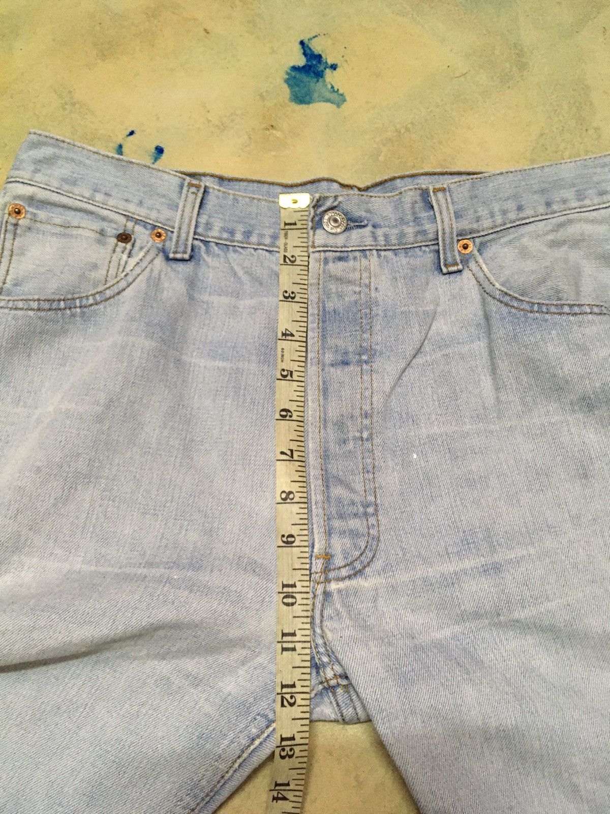 Levi's × Levi's Vintage Clothing Vintage Levis Lot 501 Distressed Denim Jeans Size US 34 / EU 50 - 13 Thumbnail