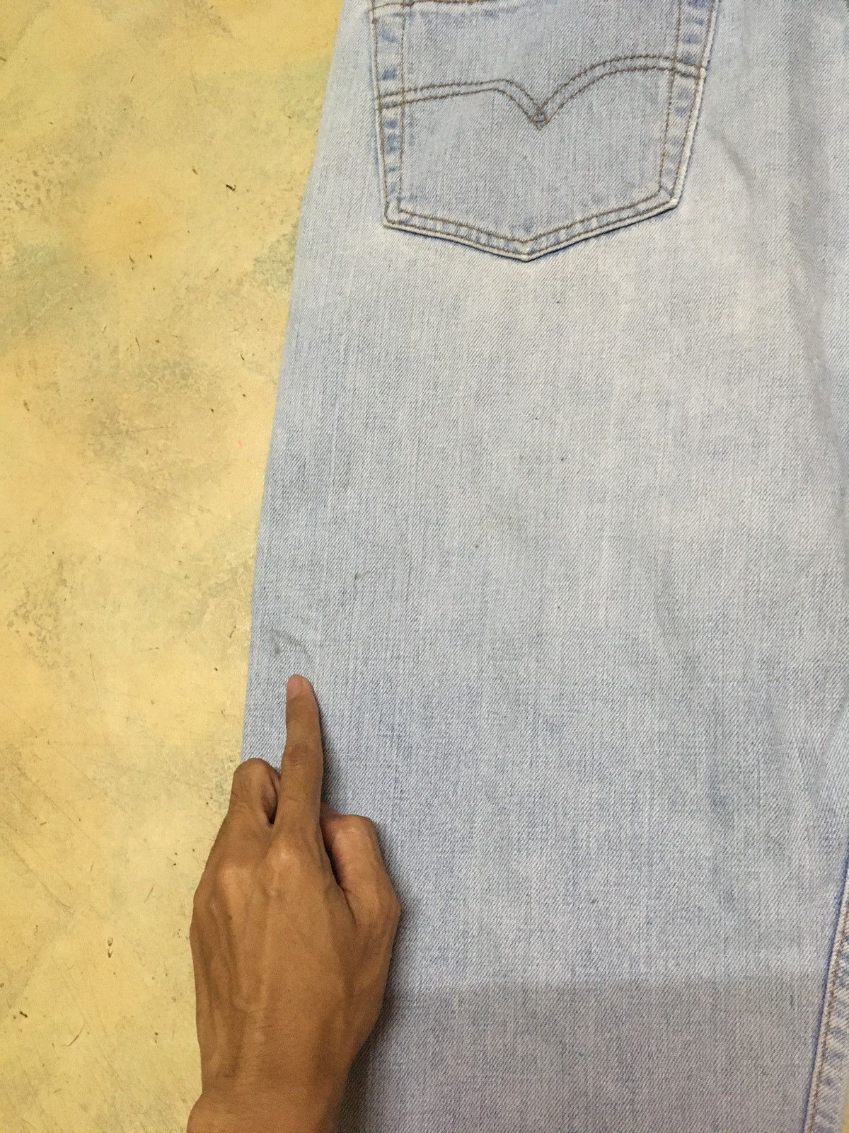 Levi's × Levi's Vintage Clothing Vintage Levis Lot 501 Distressed Denim Jeans Size US 34 / EU 50 - 11 Thumbnail