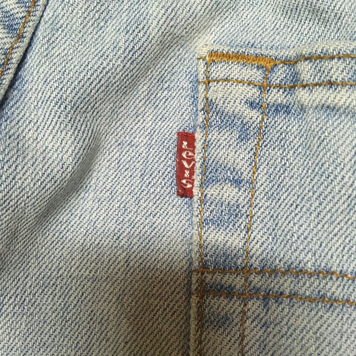 Levi's × Levi's Vintage Clothing Vintage Levis Lot 501 Distressed Denim Jeans Size US 34 / EU 50 - 4 Thumbnail