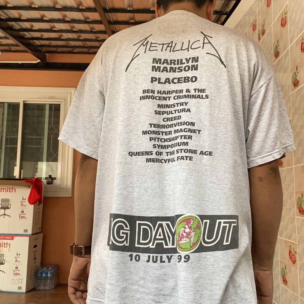 Band Tees × Vintage Vintage 1999 BIG DAY OUT Festival Size US XL / EU 56 / 4 - 1 Thumbnail