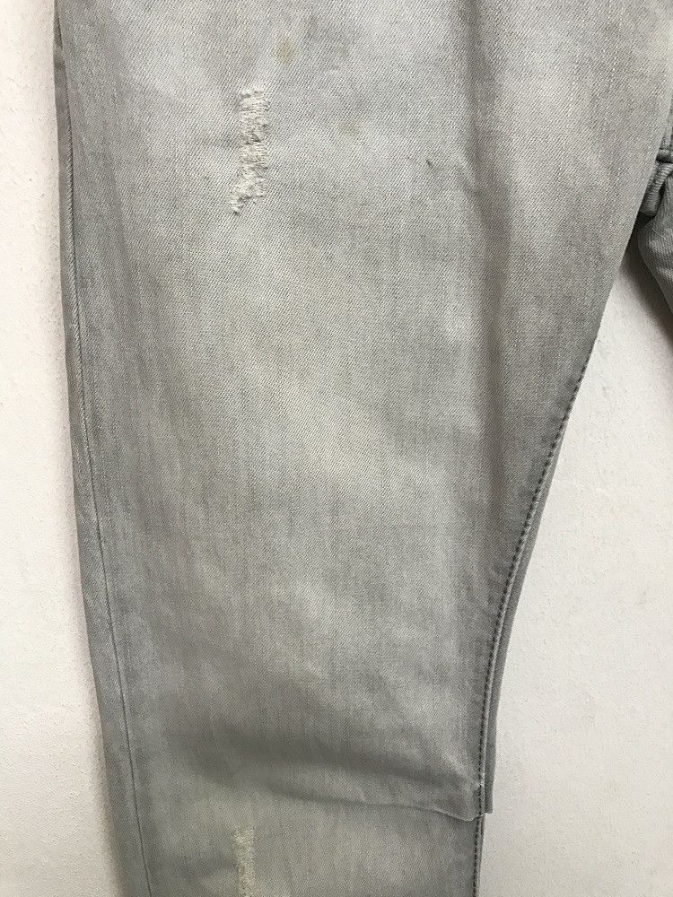 Vintage Zu Elements Distressed Curved Legs Tight fit Size US 30 / EU 46 - 6 Thumbnail