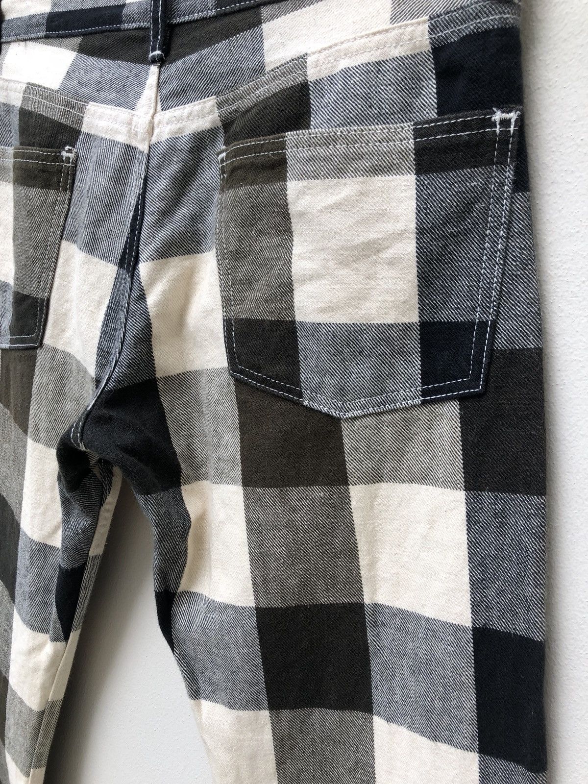 Vintage Stancetc Art Works Japan Checks Slim Pant Size US 30 / EU 46 - 13 Thumbnail
