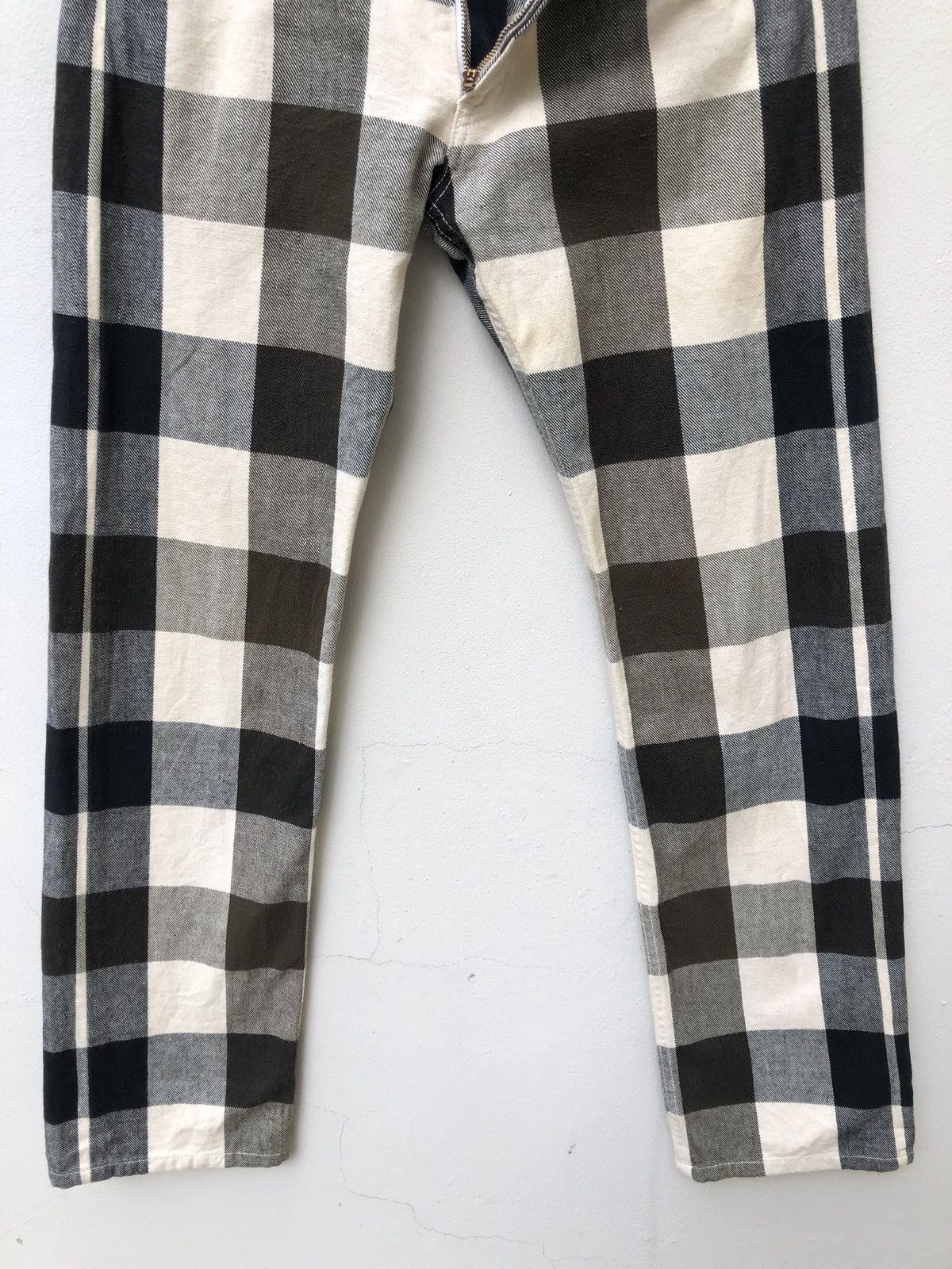 Vintage Stancetc Art Works Japan Checks Slim Pant Size US 30 / EU 46 - 10 Thumbnail