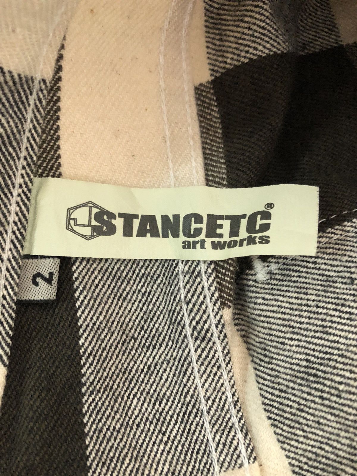 Vintage Stancetc Art Works Japan Checks Slim Pant Size US 30 / EU 46 - 15 Thumbnail