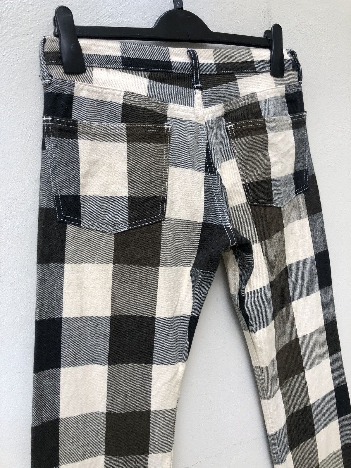 Vintage Stancetc Art Works Japan Checks Slim Pant Size US 30 / EU 46 - 12 Thumbnail