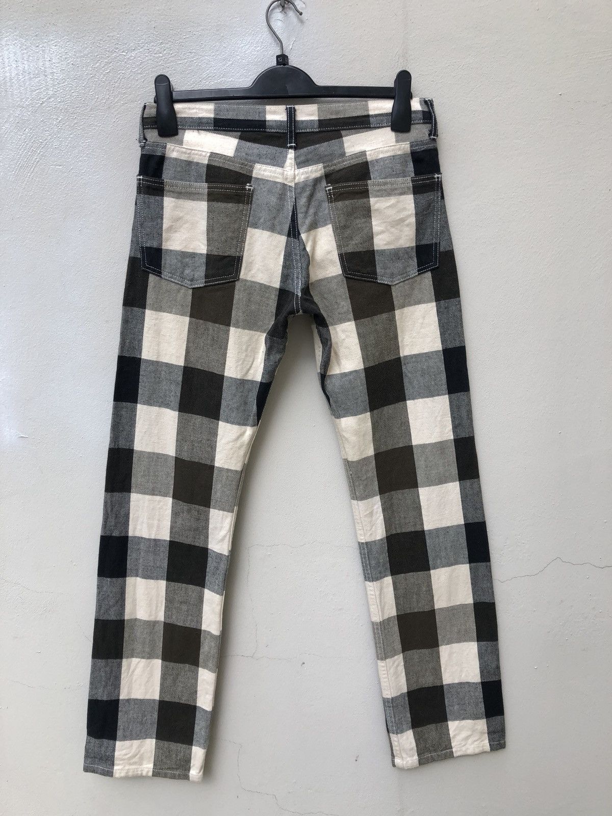 Vintage Stancetc Art Works Japan Checks Slim Pant Size US 30 / EU 46 - 11 Thumbnail