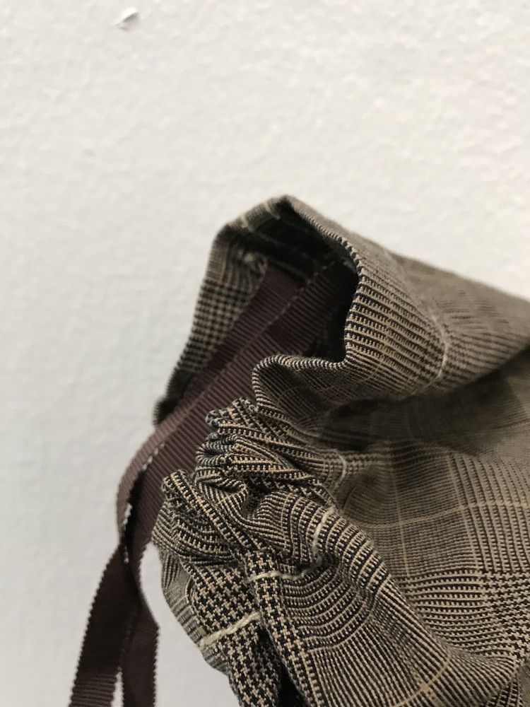 Vintage BOY'S ROOM Japan Wrinkle Leg Checks Cargo Trouser Pant Size US 30 / EU 46 - 6 Thumbnail