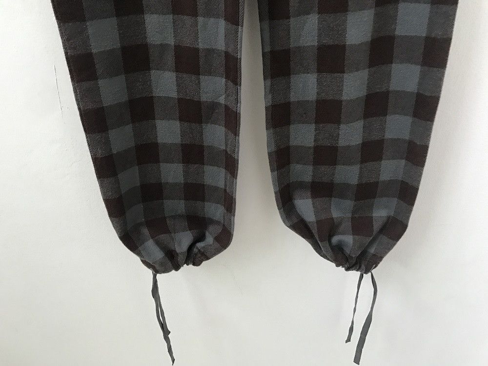 Vintage e Japan Check Drawstring Hem Cargo Trouser Pant Size US 30 / EU 46 - 4 Thumbnail