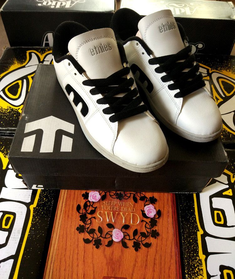 Etnies RARE Vintage 90s Etnies Fat Tongue Skate shoes | Grailed