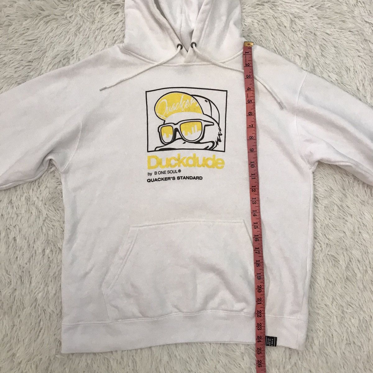 Japanese Brand Duckdude Quacker’s Standard No Racism Hoodie Size US M / EU 48-50 / 2 - 19 Thumbnail