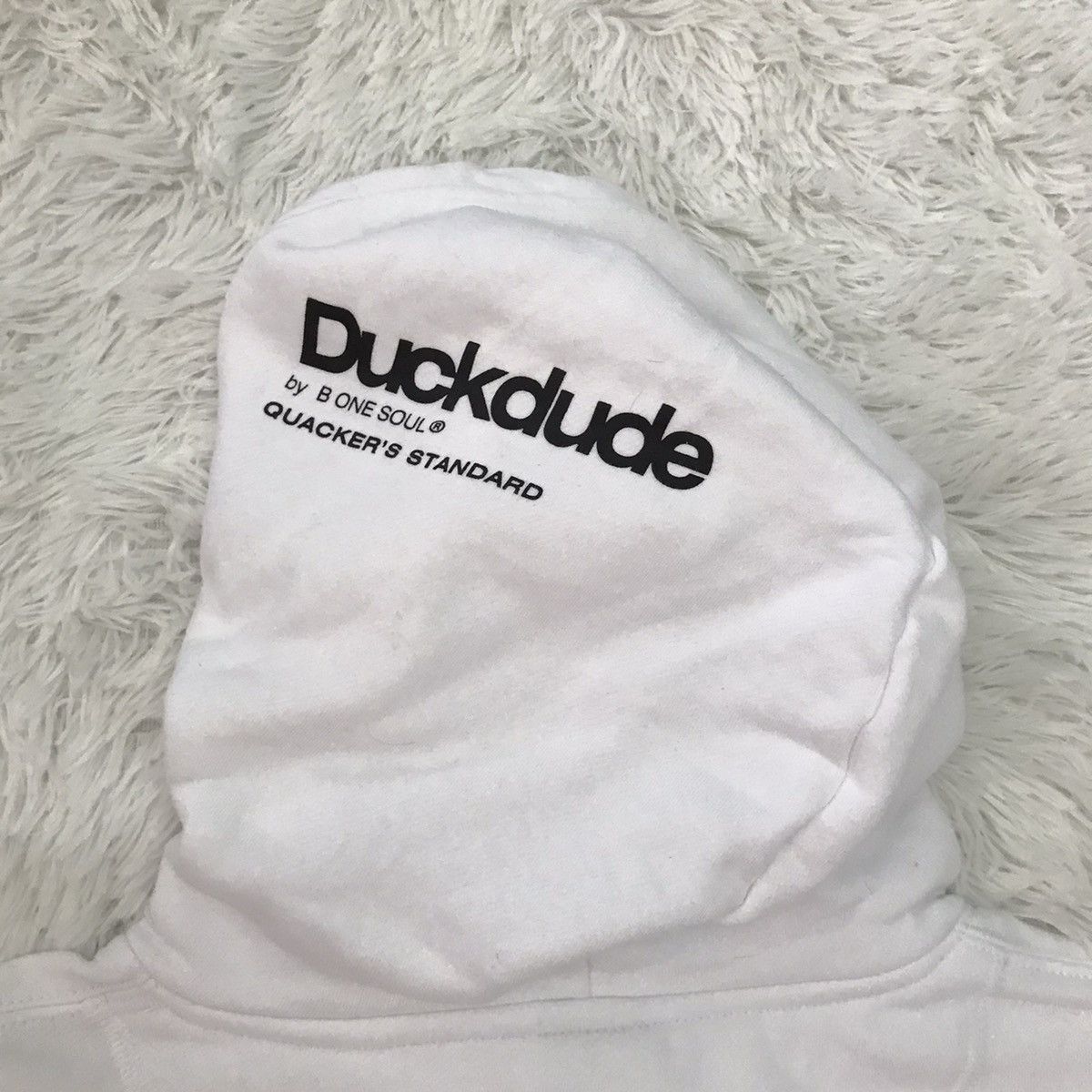 Japanese Brand Duckdude Quacker’s Standard No Racism Hoodie Size US M / EU 48-50 / 2 - 12 Thumbnail
