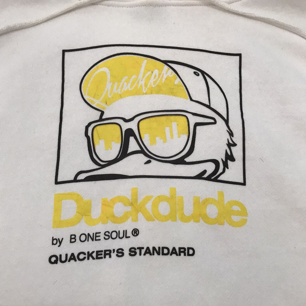 Japanese Brand Duckdude Quacker’s Standard No Racism Hoodie Size US M / EU 48-50 / 2 - 6 Thumbnail
