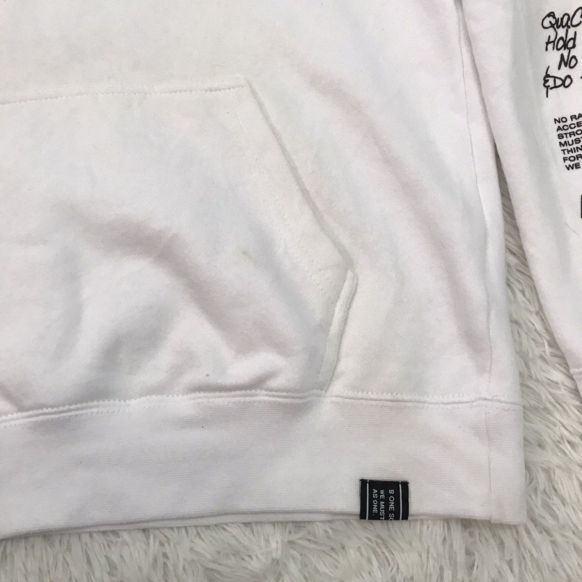Japanese Brand Duckdude Quacker’s Standard No Racism Hoodie Size US M / EU 48-50 / 2 - 7 Thumbnail