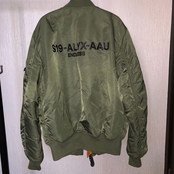 Alpha Industries 1017 ALYX 9SM X Alpha Industries Bomber Jacket