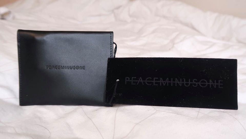 peaceminusone Peaceminusone Black Wallet with cigarette clip | Grailed