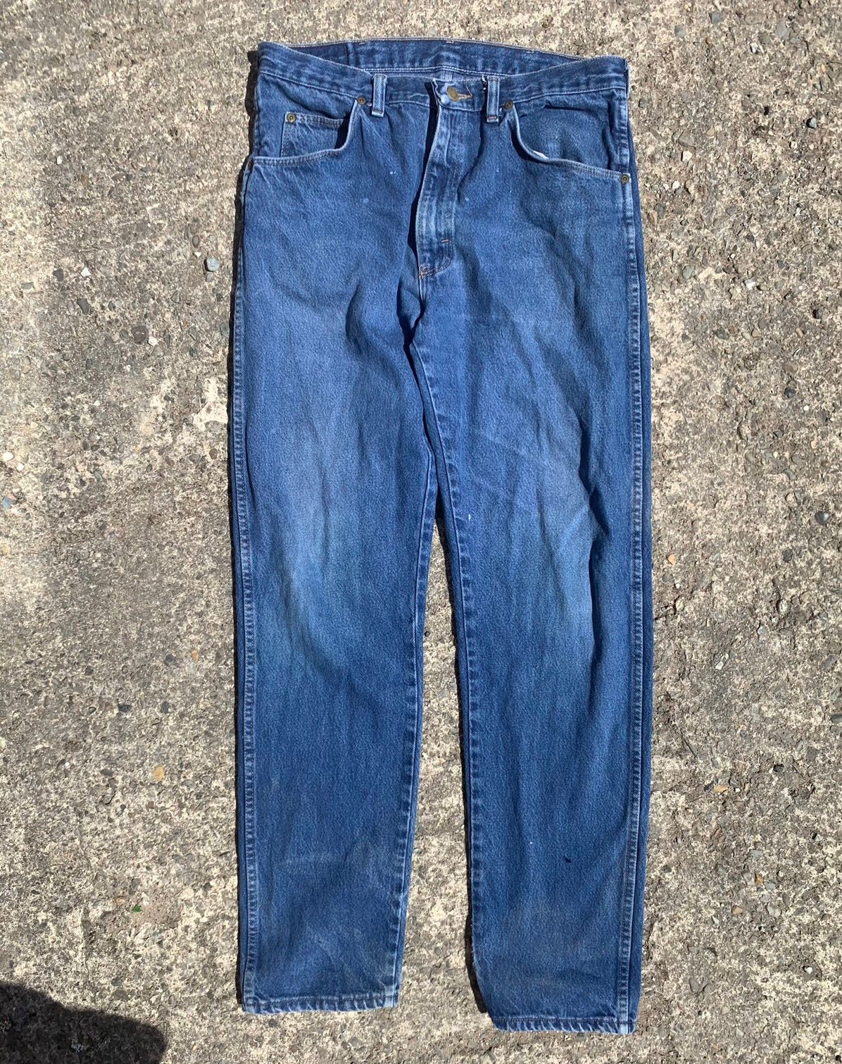 Vintage Wranglers Blue Washed Denim Jeans | Grailed