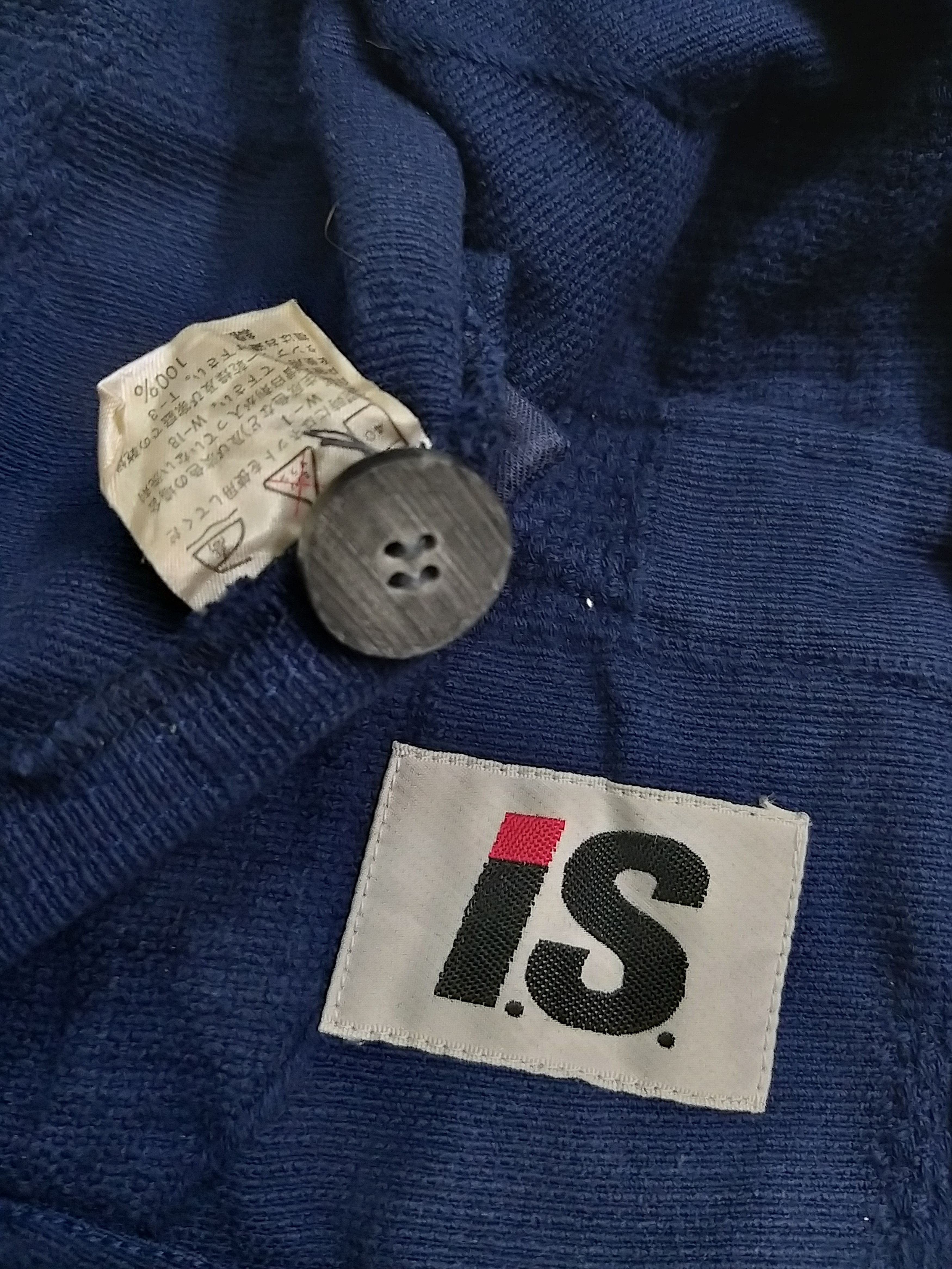 Issey Miyake ICONIC🔥VINTAGE 80'S IS ISSEY MIYAKE PATCHWORK CROPPED JACKET Size US M / EU 48-50 / 2 - 14 Thumbnail