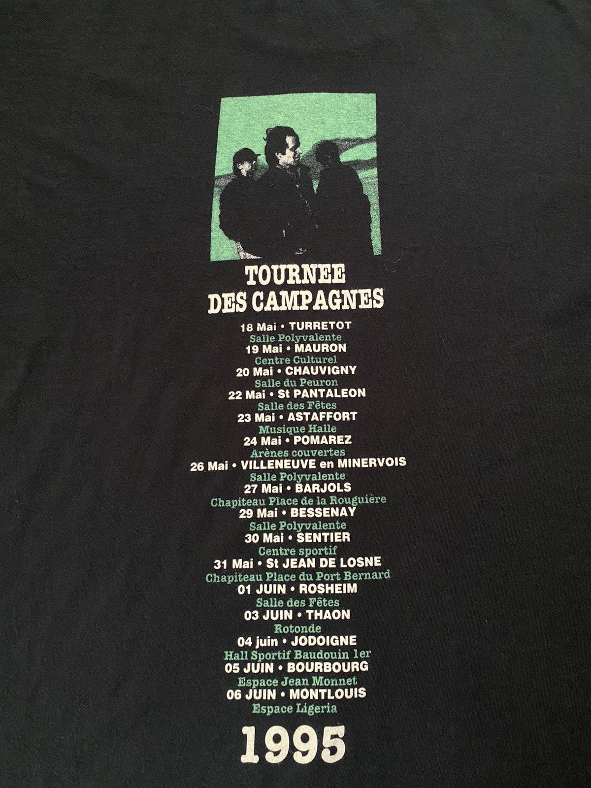 Band Tees 1995 Vintage Fredericks Goldman Jones T Shirt FGJ Tee XL Size US XL / EU 56 / 4 - 4 Thumbnail