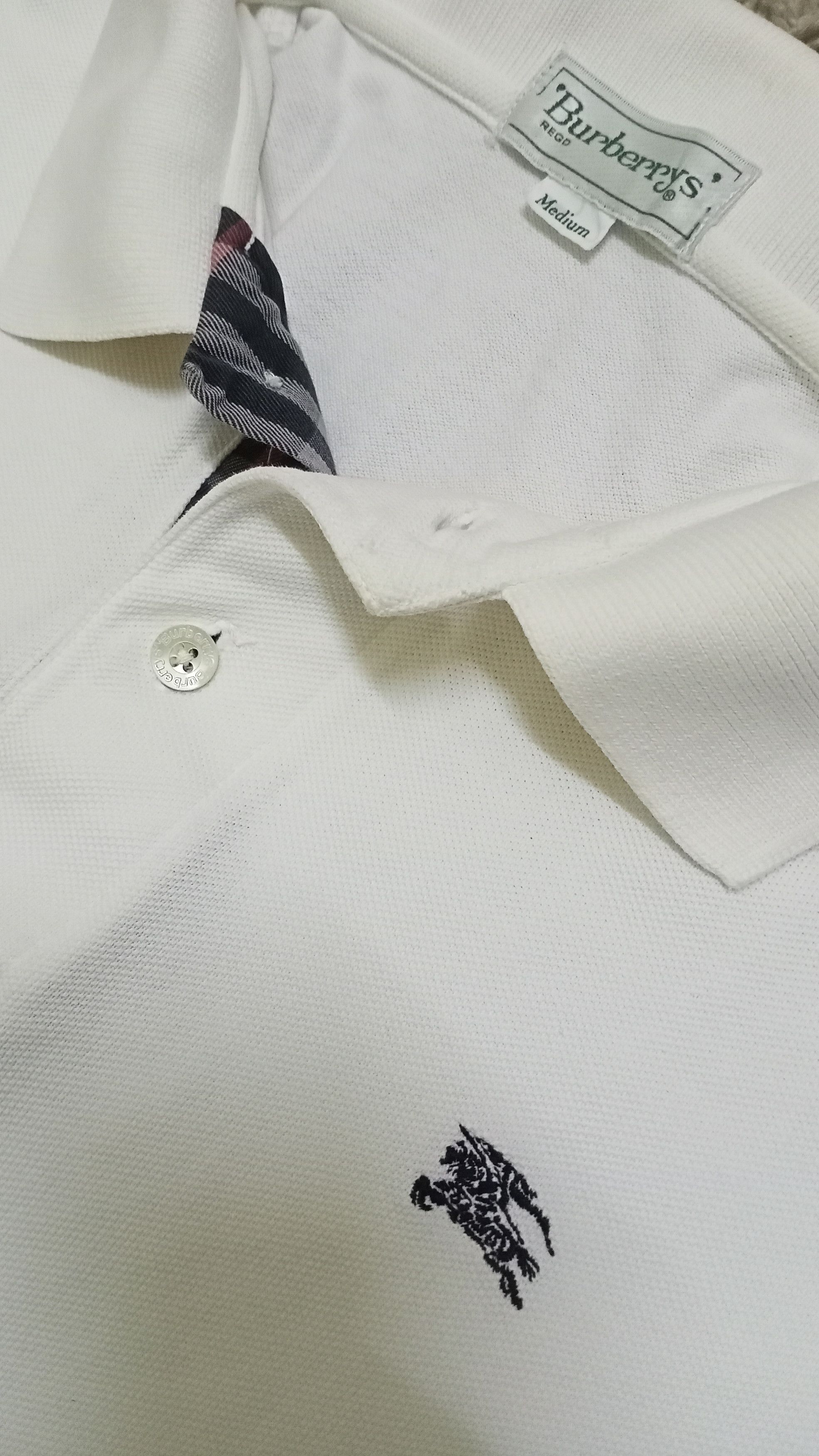 Burberry 💥OFFER YOUR PRICE💥burberrys plain polo tees Size US M / EU 48-50 / 2 - 3 Thumbnail