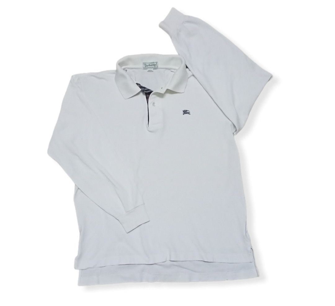 Burberry 💥OFFER YOUR PRICE💥burberrys plain polo tees Size US M / EU 48-50 / 2 - 1 Thumbnail