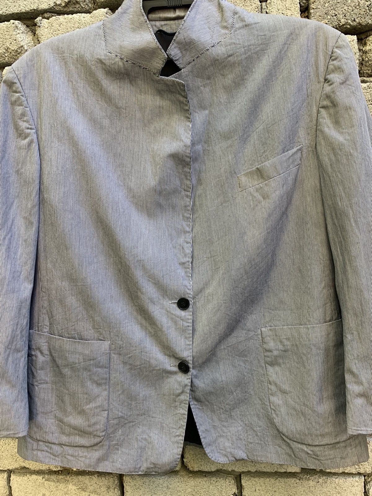 Burberry × Vintage Rare..Vintage Burberry’s Blazer Made In West Germany Size 34S - 7 Thumbnail