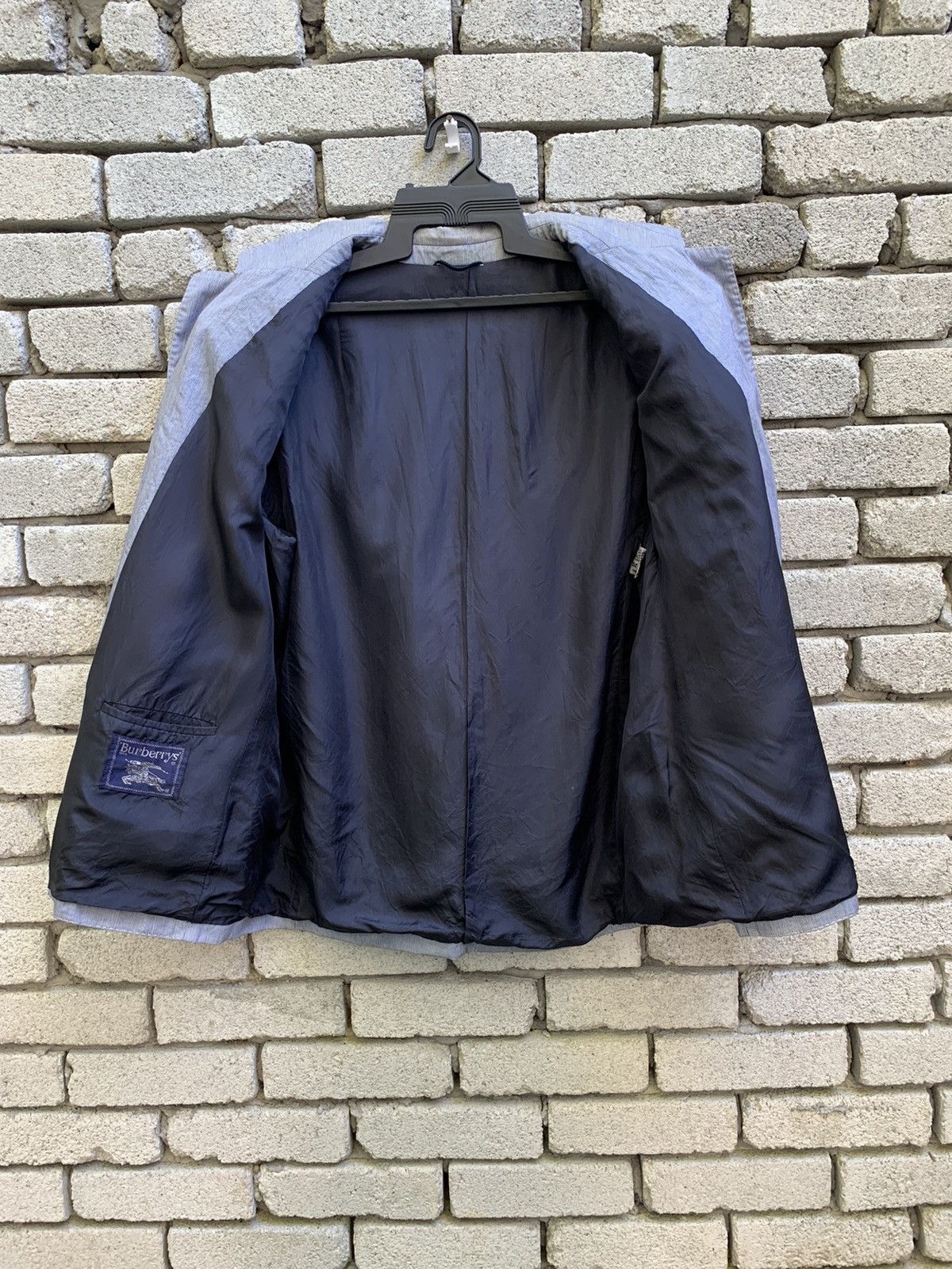 Burberry × Vintage Rare..Vintage Burberry’s Blazer Made In West Germany Size 34S - 14 Thumbnail