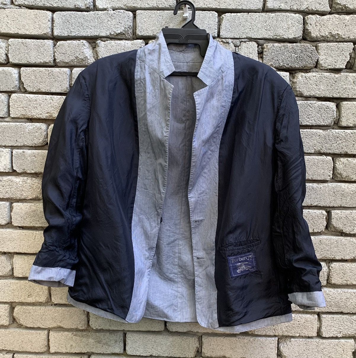 Burberry × Vintage Rare..Vintage Burberry’s Blazer Made In West Germany Size 34S - 15 Thumbnail