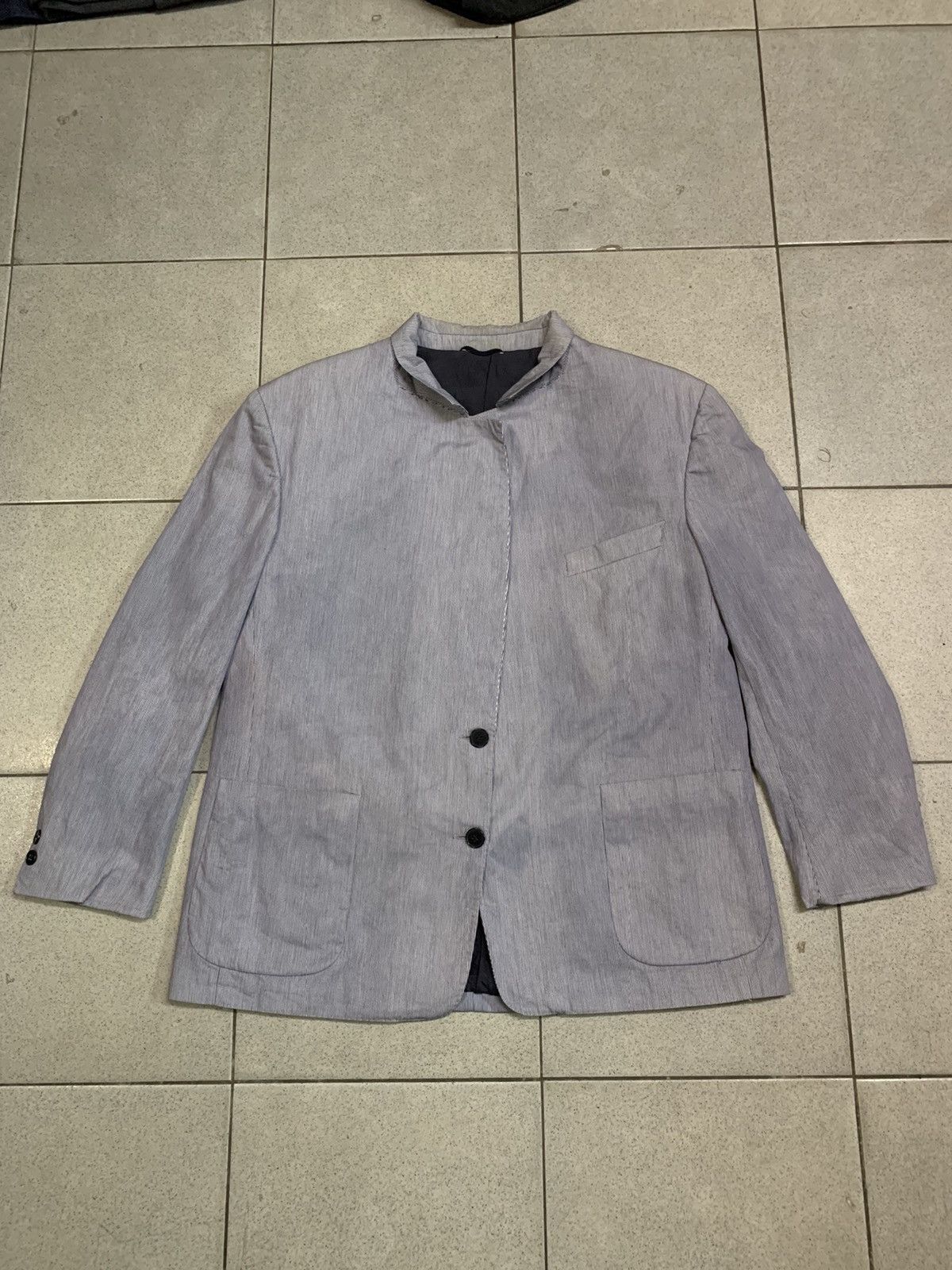 Burberry × Vintage Rare..Vintage Burberry’s Blazer Made In West Germany Size 34S - 22 Thumbnail