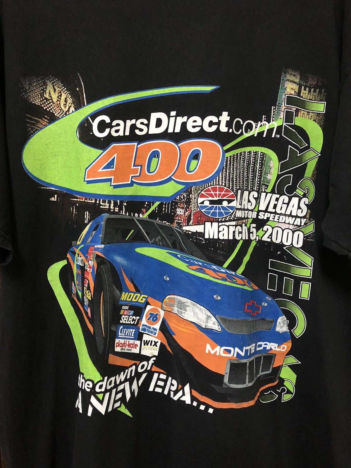 NASCAR × Vintage Vintage The Dawn of A New Era Nascar Nice Print T Shirt Size US XL / EU 56 / 4 - 2 Thumbnail
