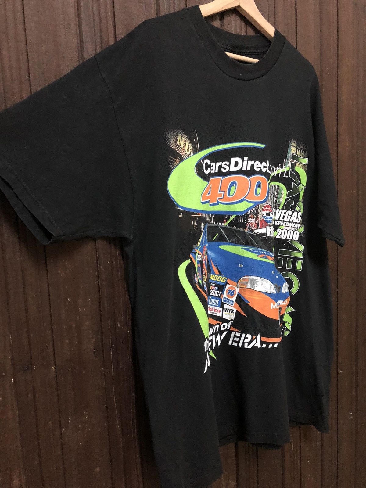 NASCAR × Vintage Vintage The Dawn of A New Era Nascar Nice Print T Shirt Size US XL / EU 56 / 4 - 4 Thumbnail