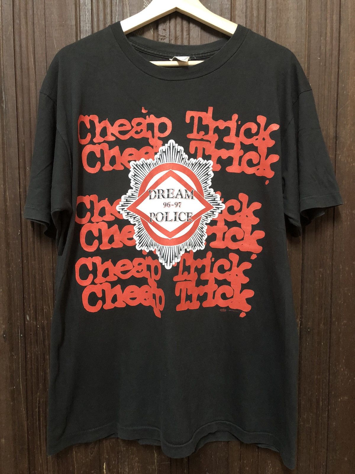 Band Tees × Vintage Vintage 90s Cheap Trick Tour Tee Size US XL / EU 56 / 4 - 1 Thumbnail