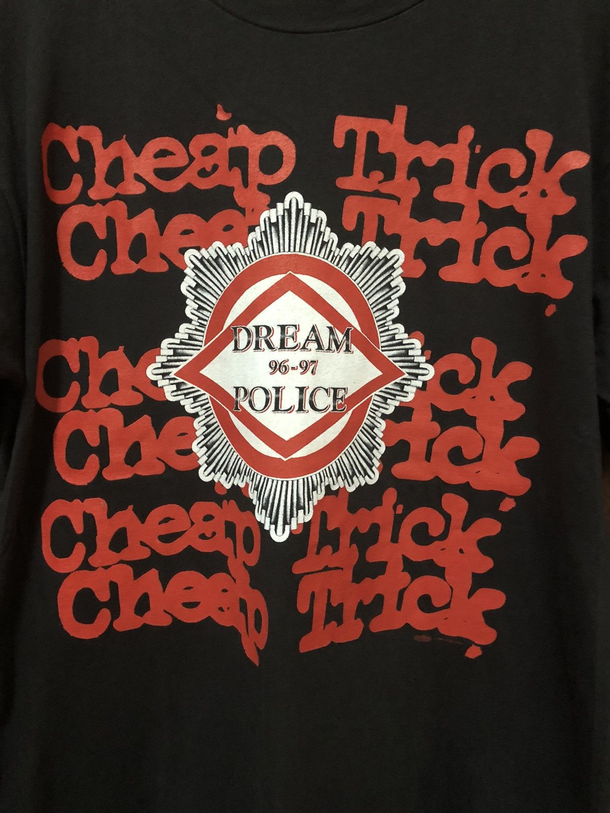 Band Tees × Vintage Vintage 90s Cheap Trick Tour Tee Size US XL / EU 56 / 4 - 2 Thumbnail