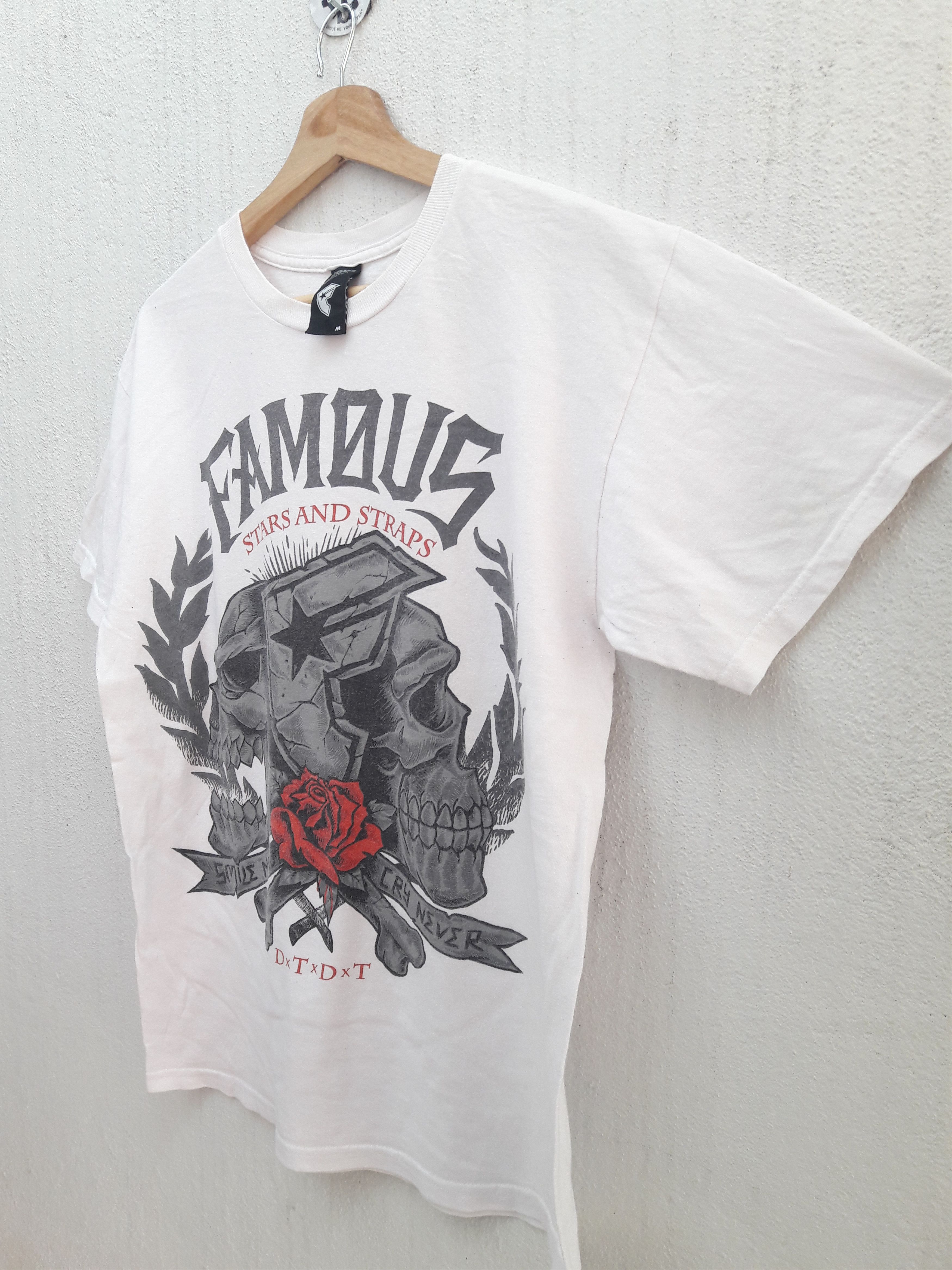 Famous Stars And Straps × Seditionaries Famous Stars And Straps Skulls White Tee Size US M / EU 48-50 / 2 - 7 Thumbnail