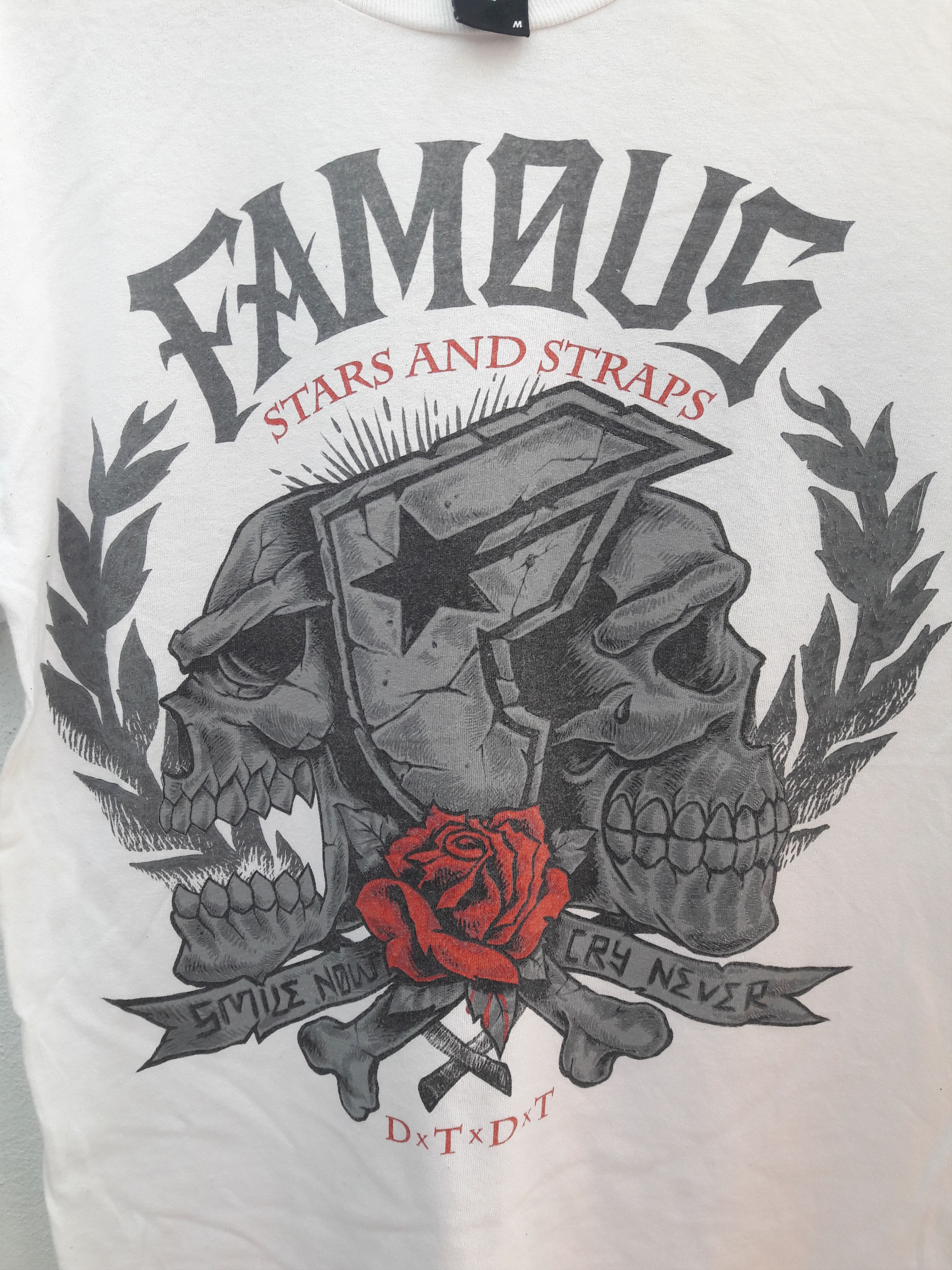 Famous Stars And Straps × Seditionaries Famous Stars And Straps Skulls White Tee Size US M / EU 48-50 / 2 - 2 Thumbnail