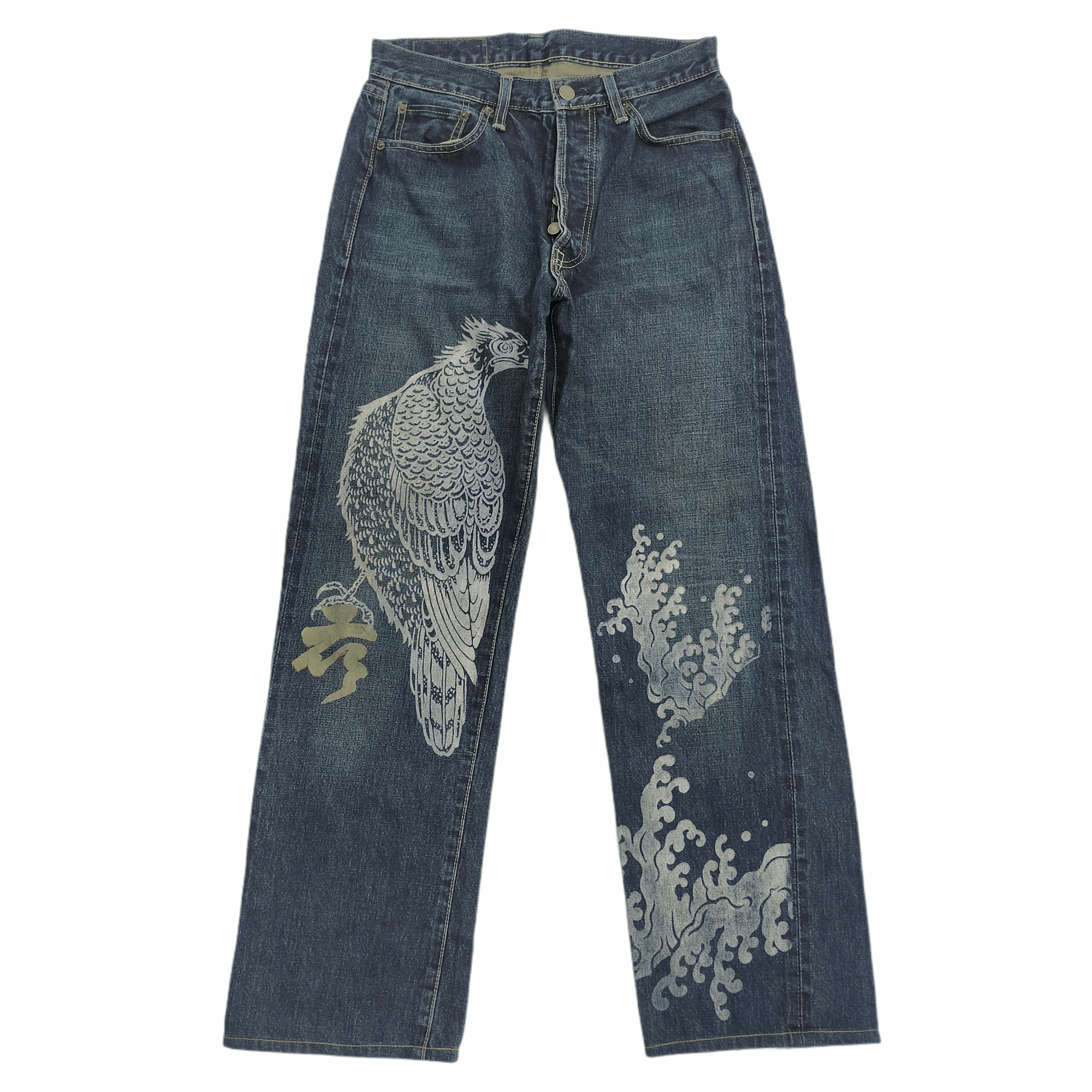 BOOTLEGGERS 601XX W34×34 Freewheelers × Japanese Brand Bootleggers & Co. Reunion 601XX 14oz