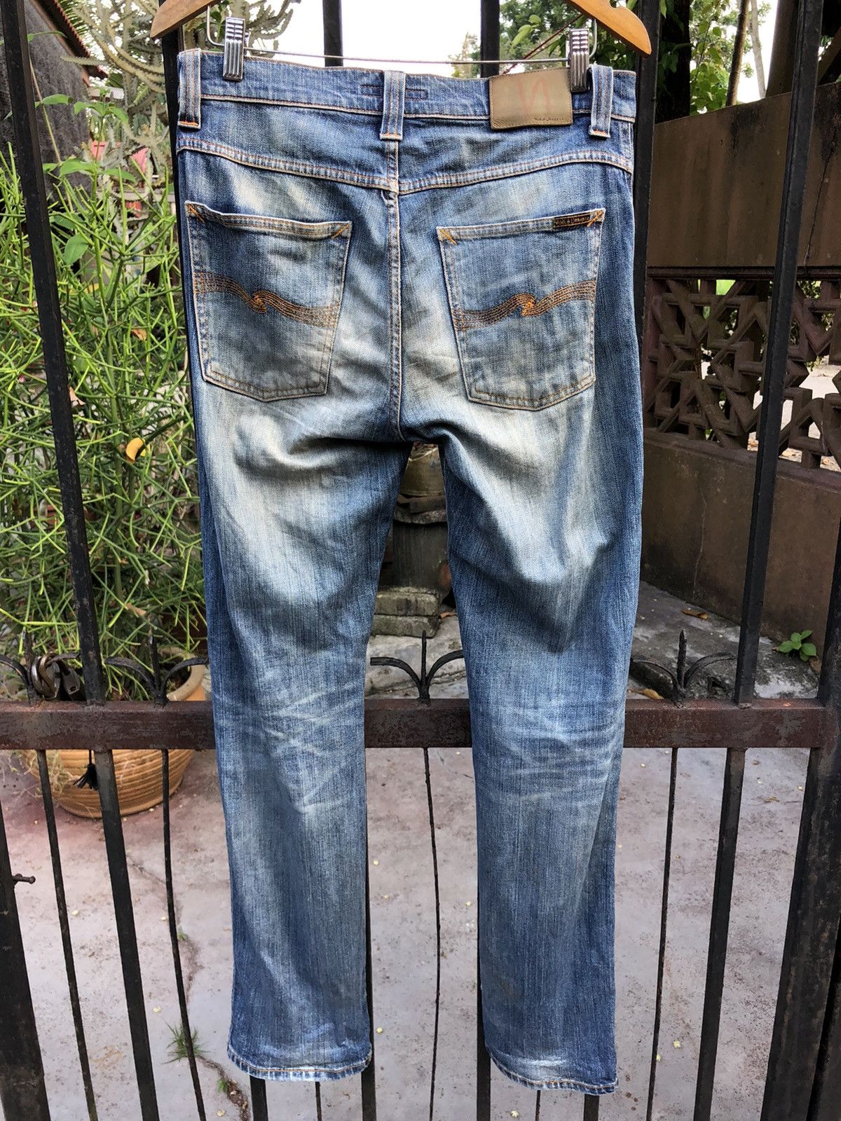 Nudie Jeans Made in Italy Nudie Jeans Distressed Denim Size US 31 - 5 Thumbnail