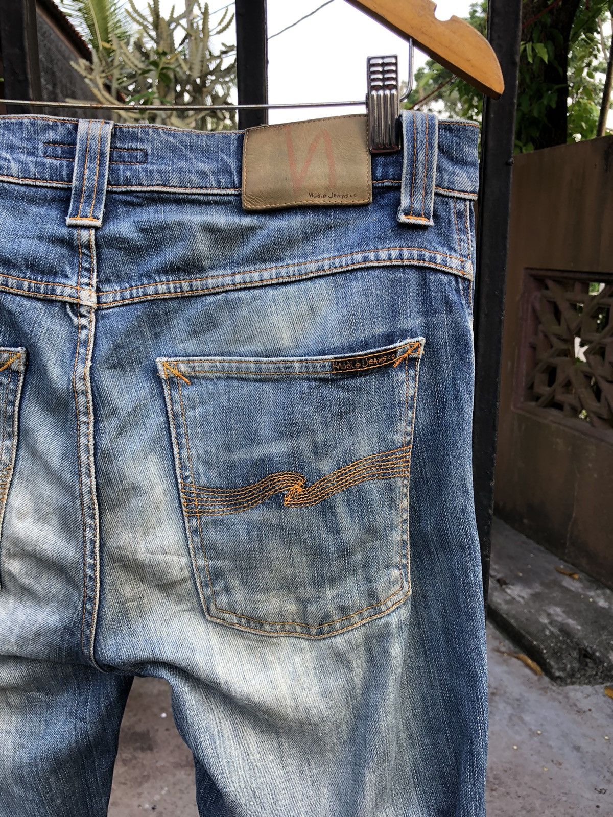 Nudie Jeans Made in Italy Nudie Jeans Distressed Denim Size US 31 - 6 Thumbnail