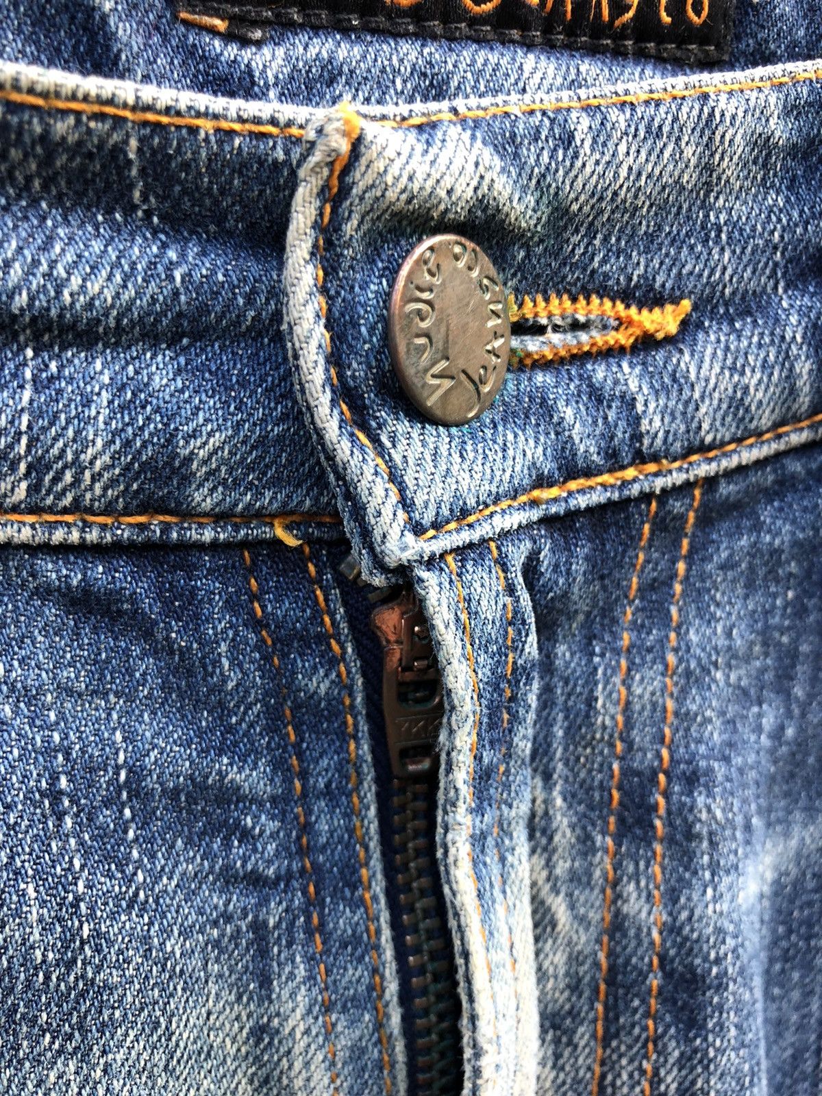 Nudie Jeans Made in Italy Nudie Jeans Distressed Denim Size US 31 - 4 Thumbnail