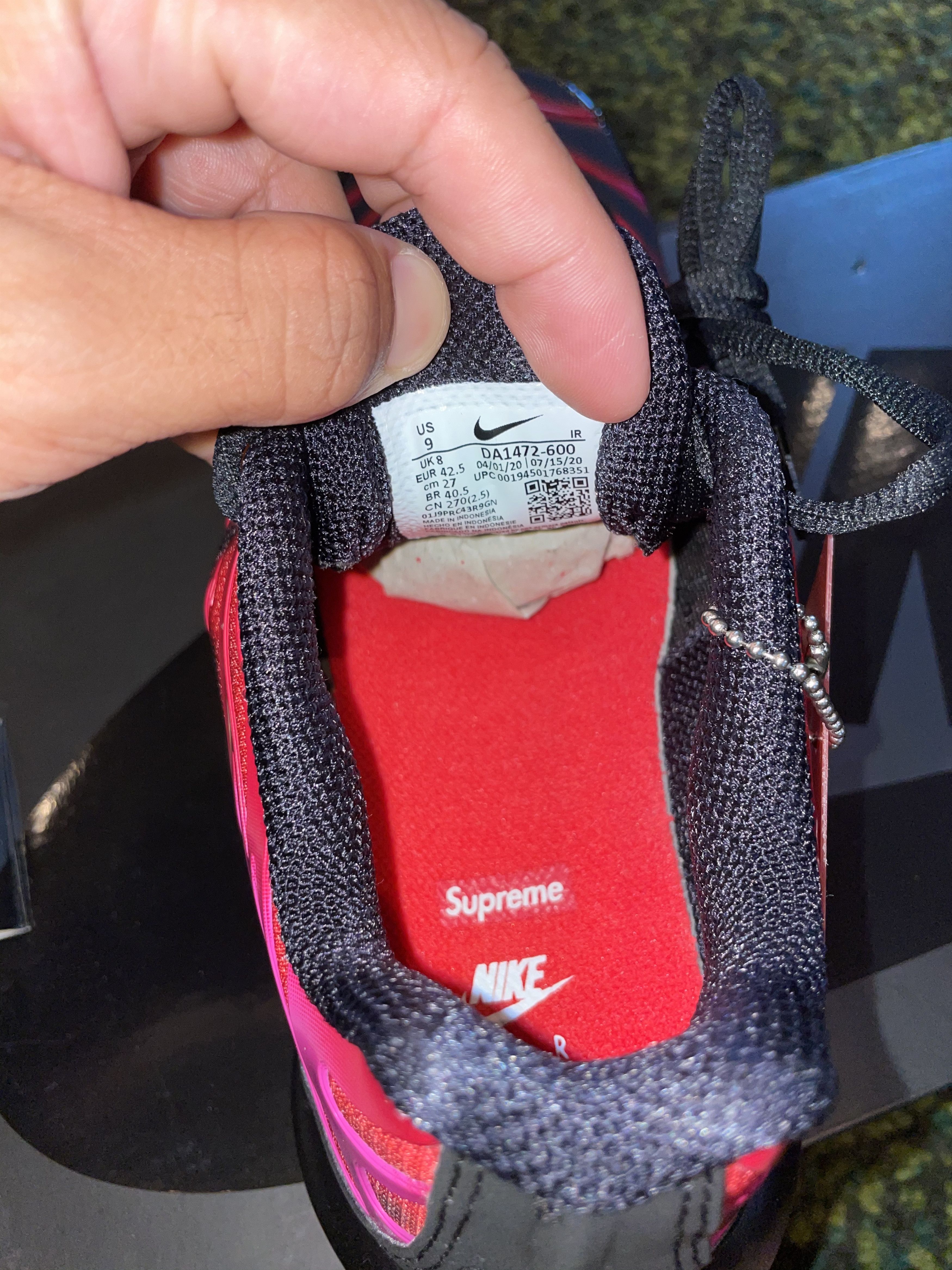 Supreme Supreme x Nike Air Max Plus Black Size US 9 / EU 42 - 6 Thumbnail