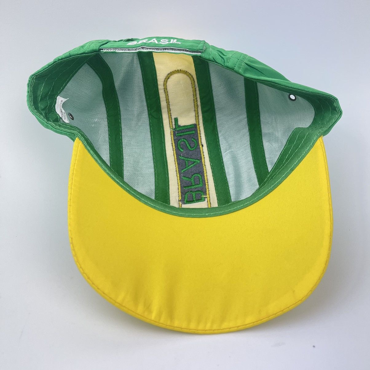 Vintage Brazil Flag Fashion Football Cap Hat Size ONE SIZE - 9 Thumbnail