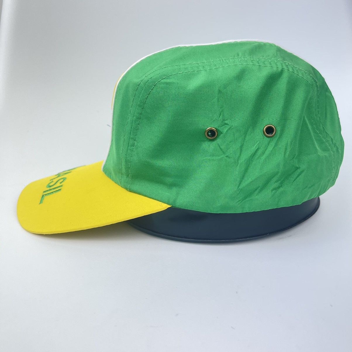 Vintage Brazil Flag Fashion Football Cap Hat Size ONE SIZE - 3 Thumbnail
