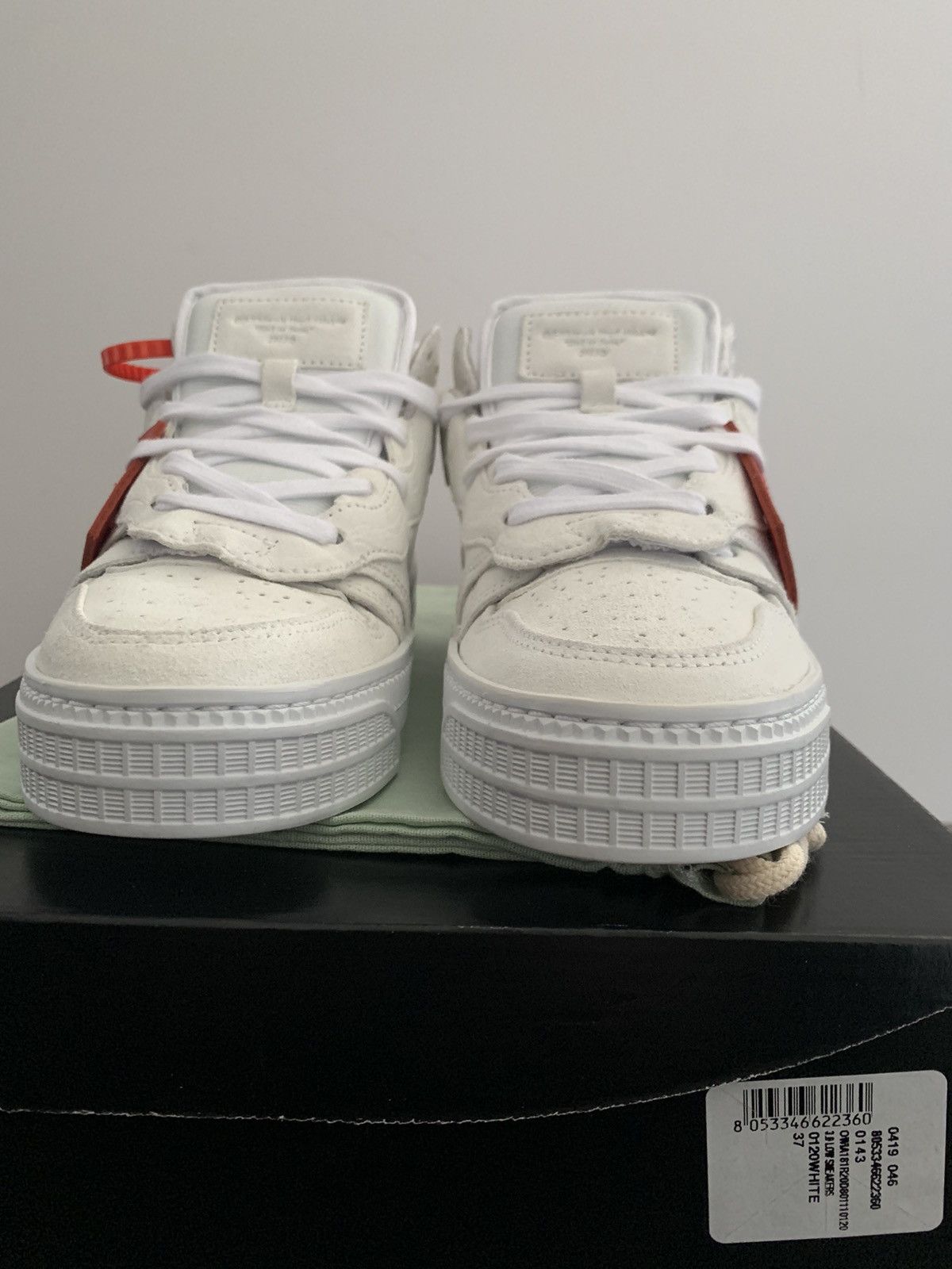 Off-White Off white 3.0 off court white red WMNS EU 37 US 6.5 Size US 6.5 / EU 39-40 - 6 Thumbnail
